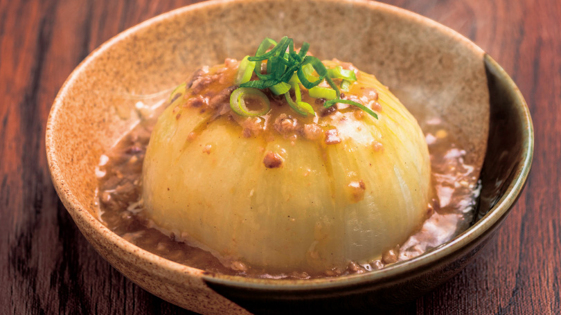 新たまねぎの丸ごとだし煮